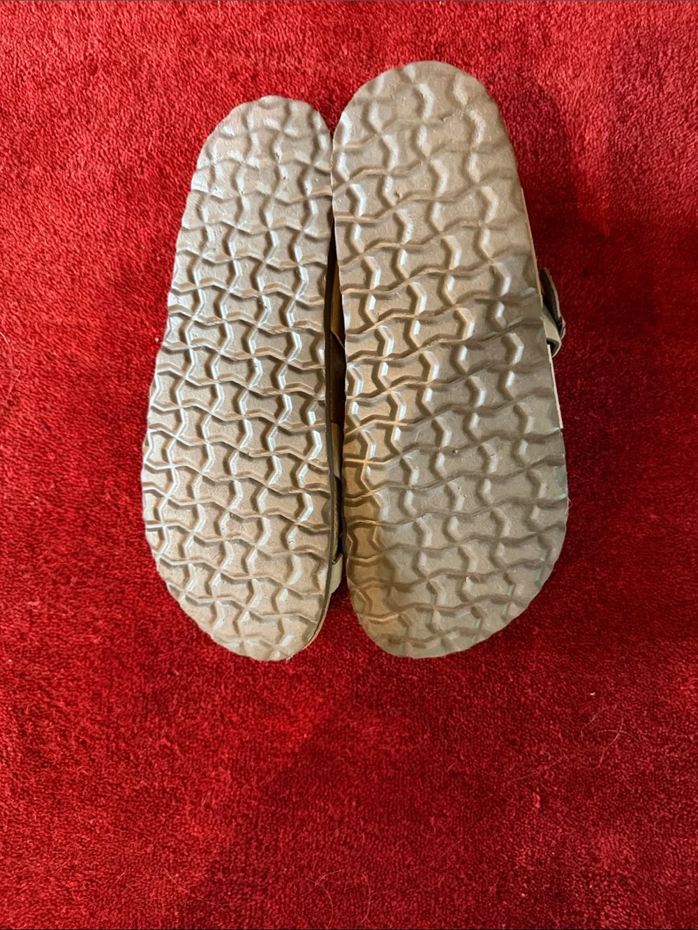 Cushionaire Birkenstock Type Women's Taupe Double-Buckle Comfort Sandals